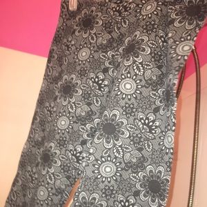 Floral printed leggings